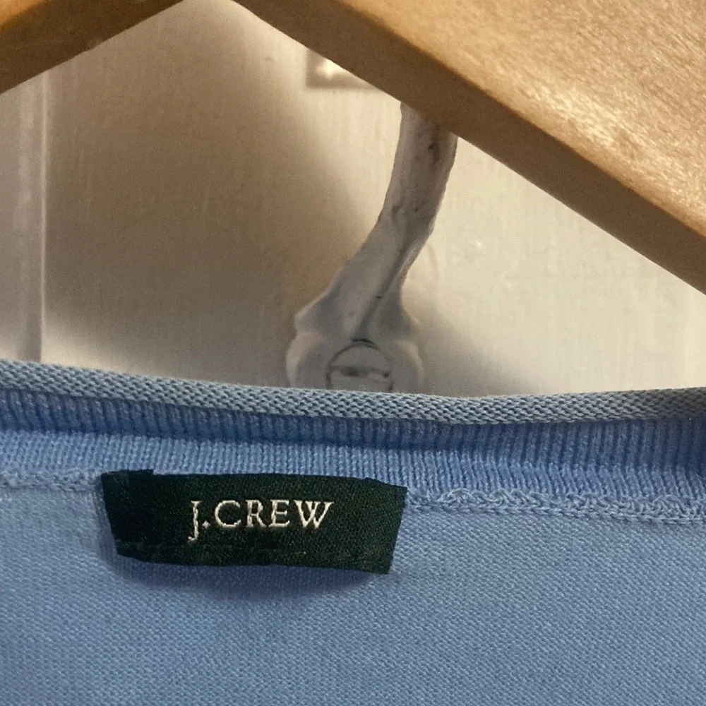 J. Crew Light Blue Cardigan Sweater - Picture 2 of 7